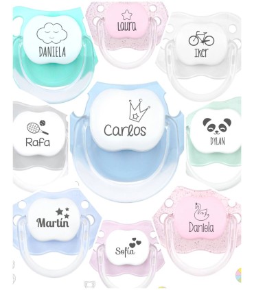 Chupete nombre y dibujo