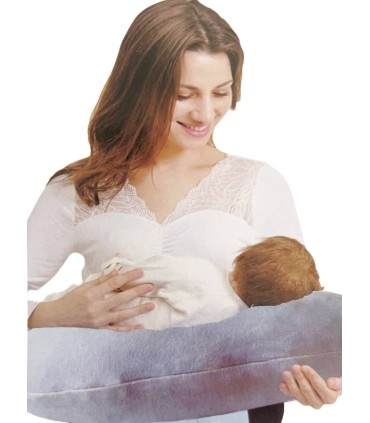 Cojin lactancia celeste