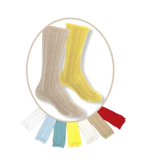 Calcetínes altos calados JC (000-0)