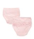 Braguita algodón con volante rosa