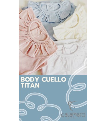 Body Titan manga corta Azul