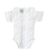 Body cuello batista/puntilla manga corta blanco