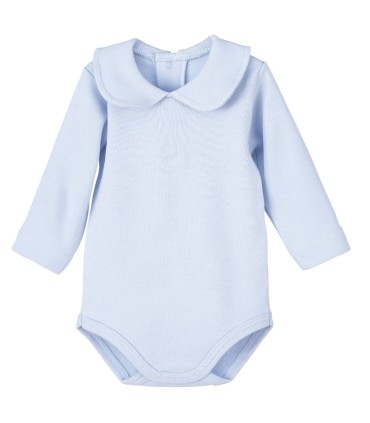 Bodi Lugo redondo celeste manga larga