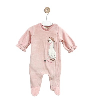 Pijama ganso rosa