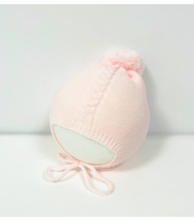 Gorrito lana Esquimal rosa