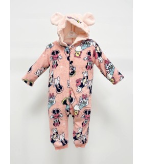 Pijama buzo Minnie Deisy rosa