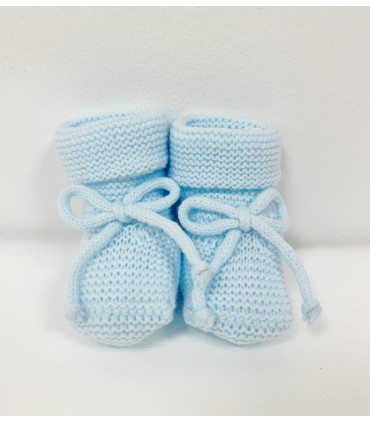 Patuco lana (de 0 a 6 m) celeste