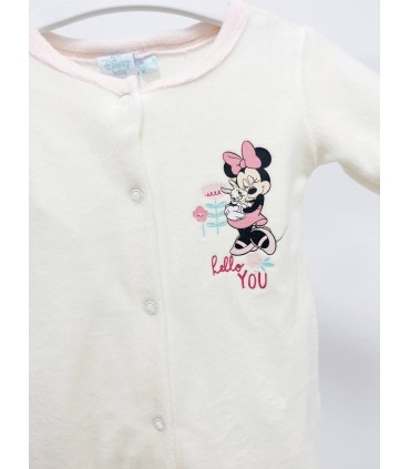 Pijama Minnie love you marfil