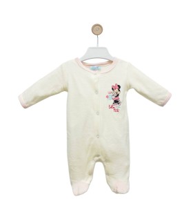Pijama Minnie love you marfil