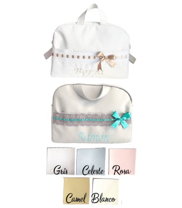 Bolso maternal personalizado Menta