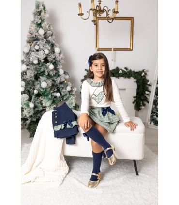 Conjunto de niña mar mediterraneo