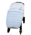 Saco silla vichy grande celeste con polipiel