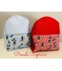 Mochila polipiel Mickey "CELESTE O ROJA"