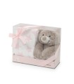 Peluche con manta Estrella Bear rosa