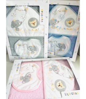 Capa baño + babero Cachirulo