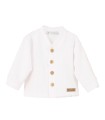 Chaqueta rodas recta blanca