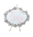 Broche chupetes fondo blanco