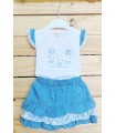 Conjunto falda friends