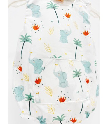 Pelele elefante bolsillo