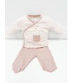 Conjunto bolsillo rosa maquillaje