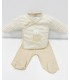 Conjunto bolsillo camel
