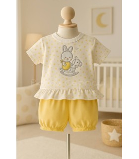 Conjunto Conejito amarillo