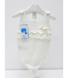 Pelele punto marfil georgeus