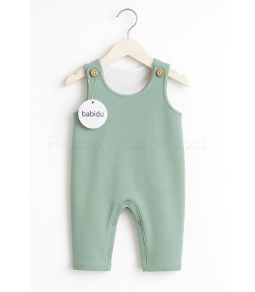 Peto algodón verde agua babidú