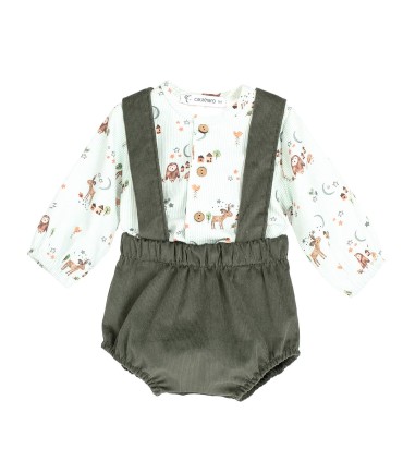 Conjunto pololo simún verde