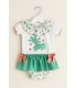 Conjunto niña Tortugas verde
