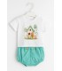 Conjunto niño Casita verde