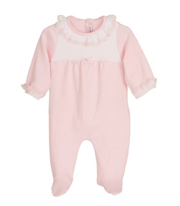 Pelele de algodón Cierzo rosa