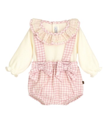 Conjunto pololo Berg rosa Nude