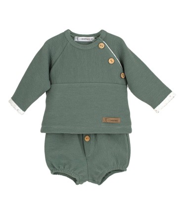 Conjunto pololo céfiro verde