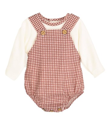 Conjunto peto y blusa siroco