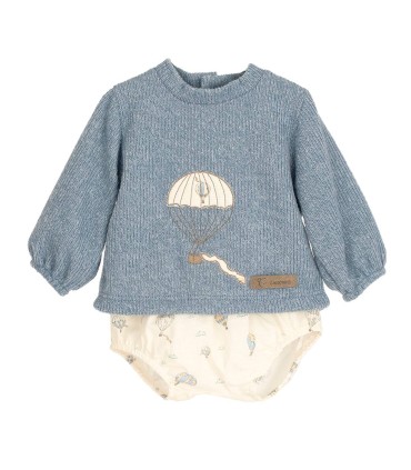 Conjunto pololo Anemol celeste