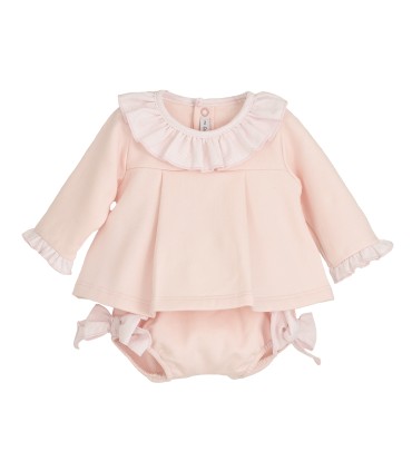 Conjunto pololo Lechebe rosa
