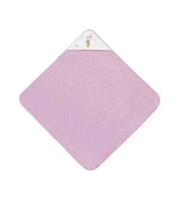 Capa de baño 1 x 1 m Minnie rosa