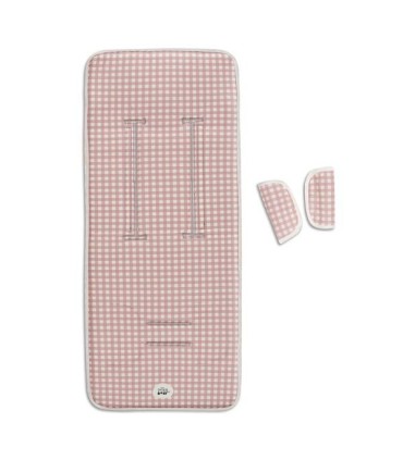 Colchoneta Vichy rosa