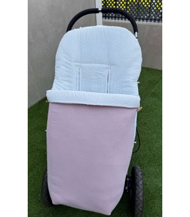 Saco de silla muselina plumeti