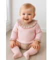 Conjunto bebé liberti rosa bebé