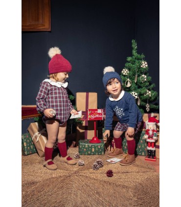 Conjunto pololo niño con blusa Monzón