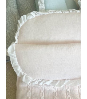 Saco para capazo bebé volante plumeti rosa