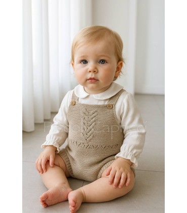 Peto de lana Jerez camel piedra