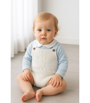 Peto de lana Jerez blanco