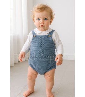 Peto de lana Jerez azul