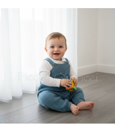 Peto de lana Nápoles azul