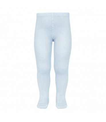 Leotardo bebé liso de licra celeste