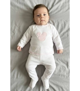 Mudita algodón Minnie rosa