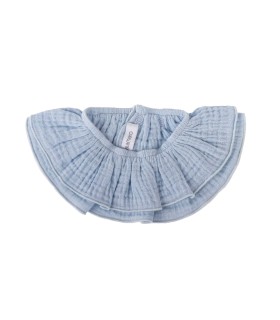 Cuello bambula azul